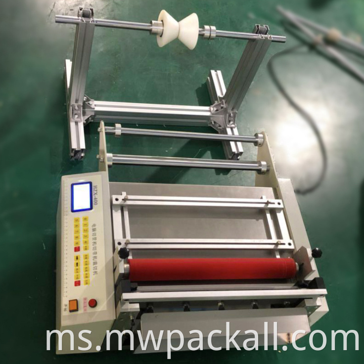 Roll to sheet heat seal cutting machine membuat mesin mengeluarkan beg plastik dengan harga terus kilang